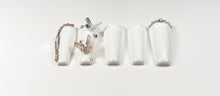 Load image into Gallery viewer, Rose Gold &amp; White 3D Butterfly Press On Set
